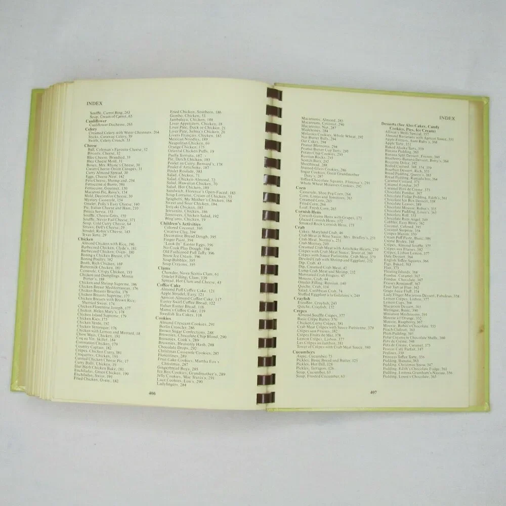 1982 Jackson MS Cookbook Junior League‎ Recipe Community Southern Sideboards